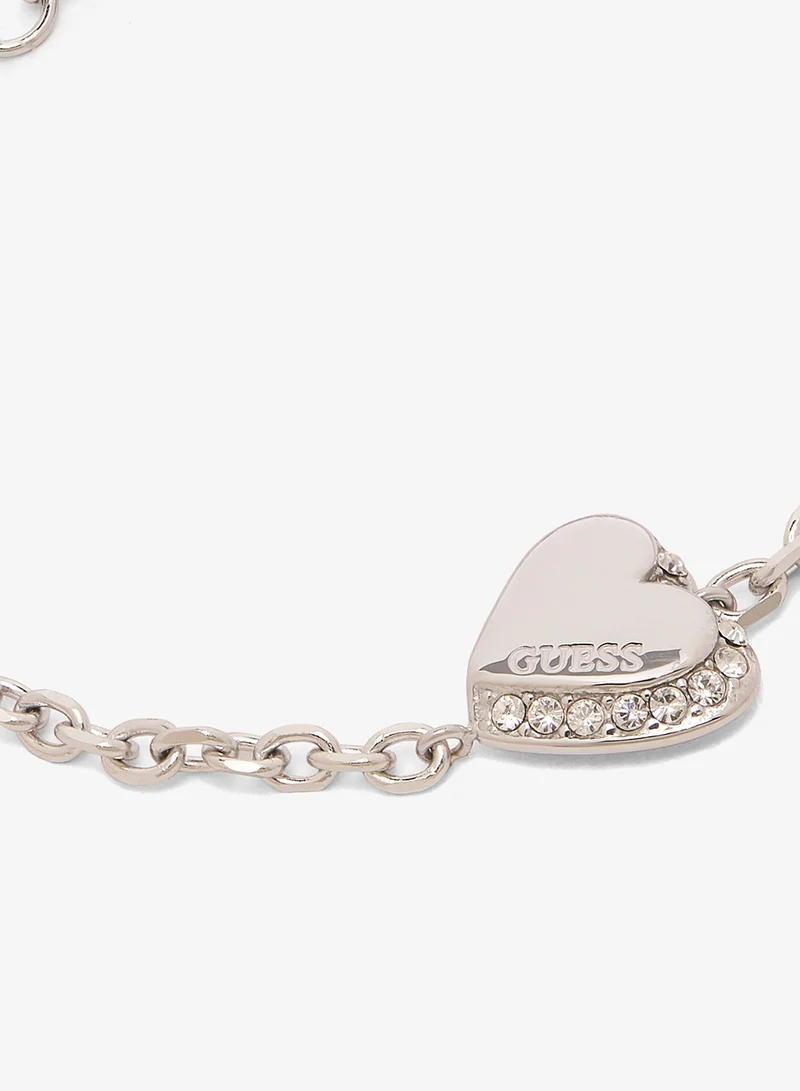 GUESS  Heart Bracelet And  Studs for Women | Best Price UAE